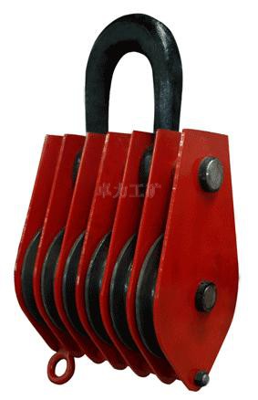 吊環(huán)型六輪滑車，軸套吊環(huán)型六輪滑車，滑車